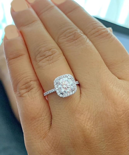 Cushion Cut Ring