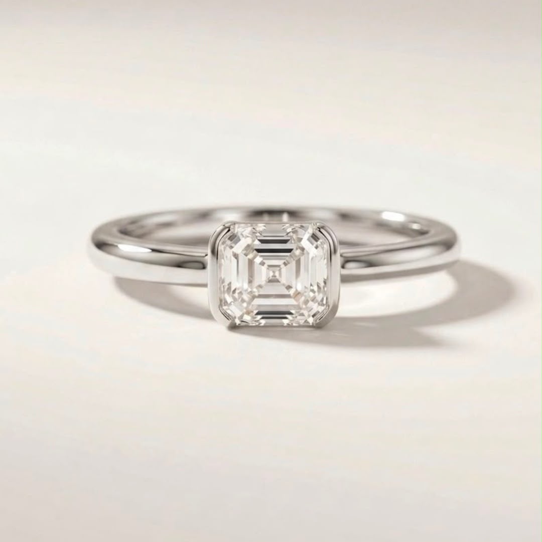 Asscher Cut Ring