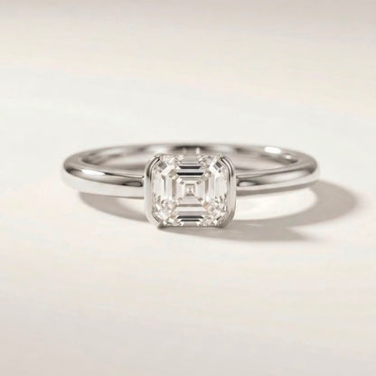 Asscher Cut Ring