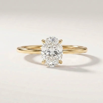 Oval Cut Solitaire