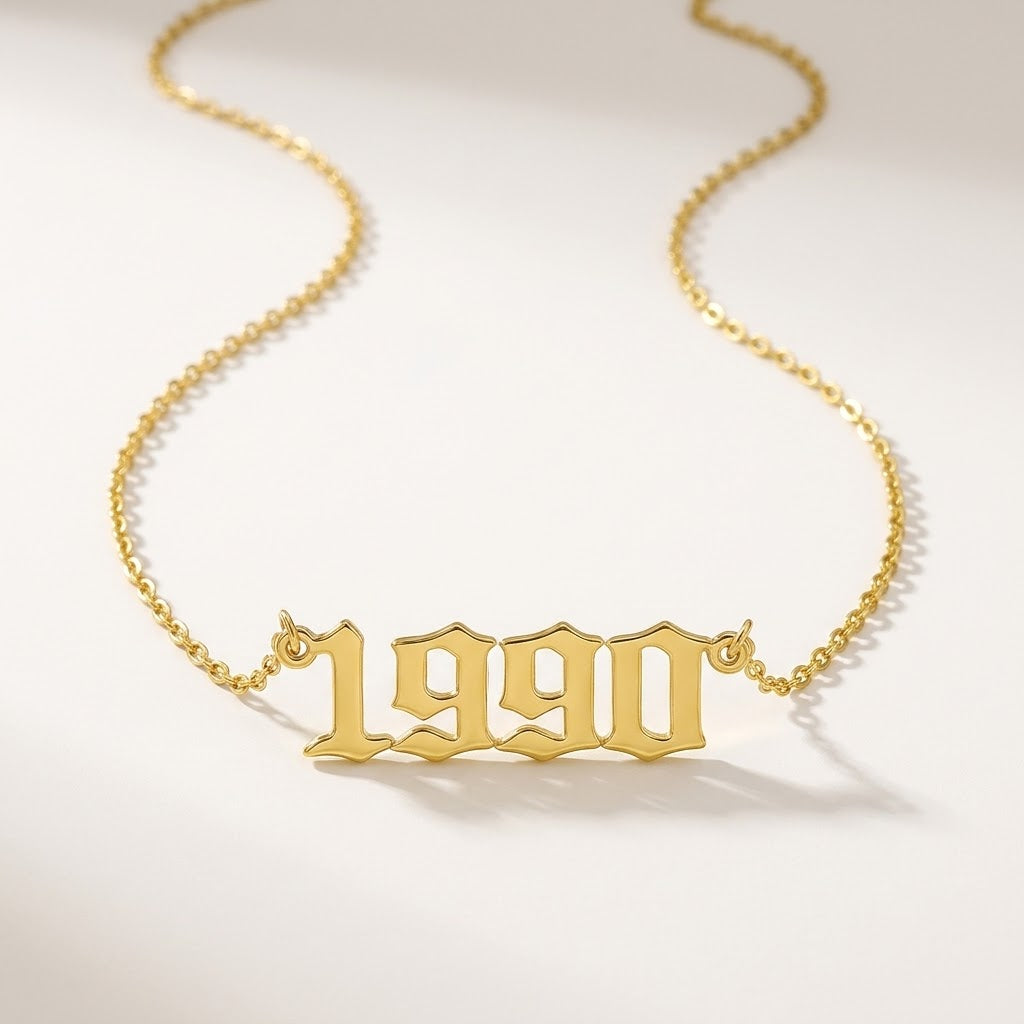 Birth Year Necklace
