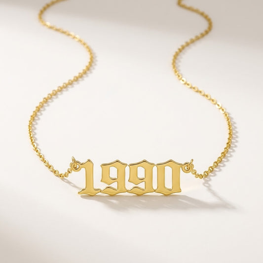 Birth Year Necklace