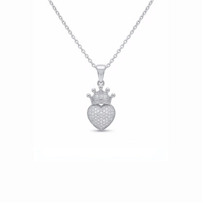Heart Crown Pendant