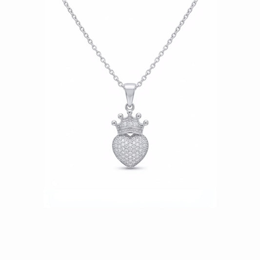 Heart Crown Pendant