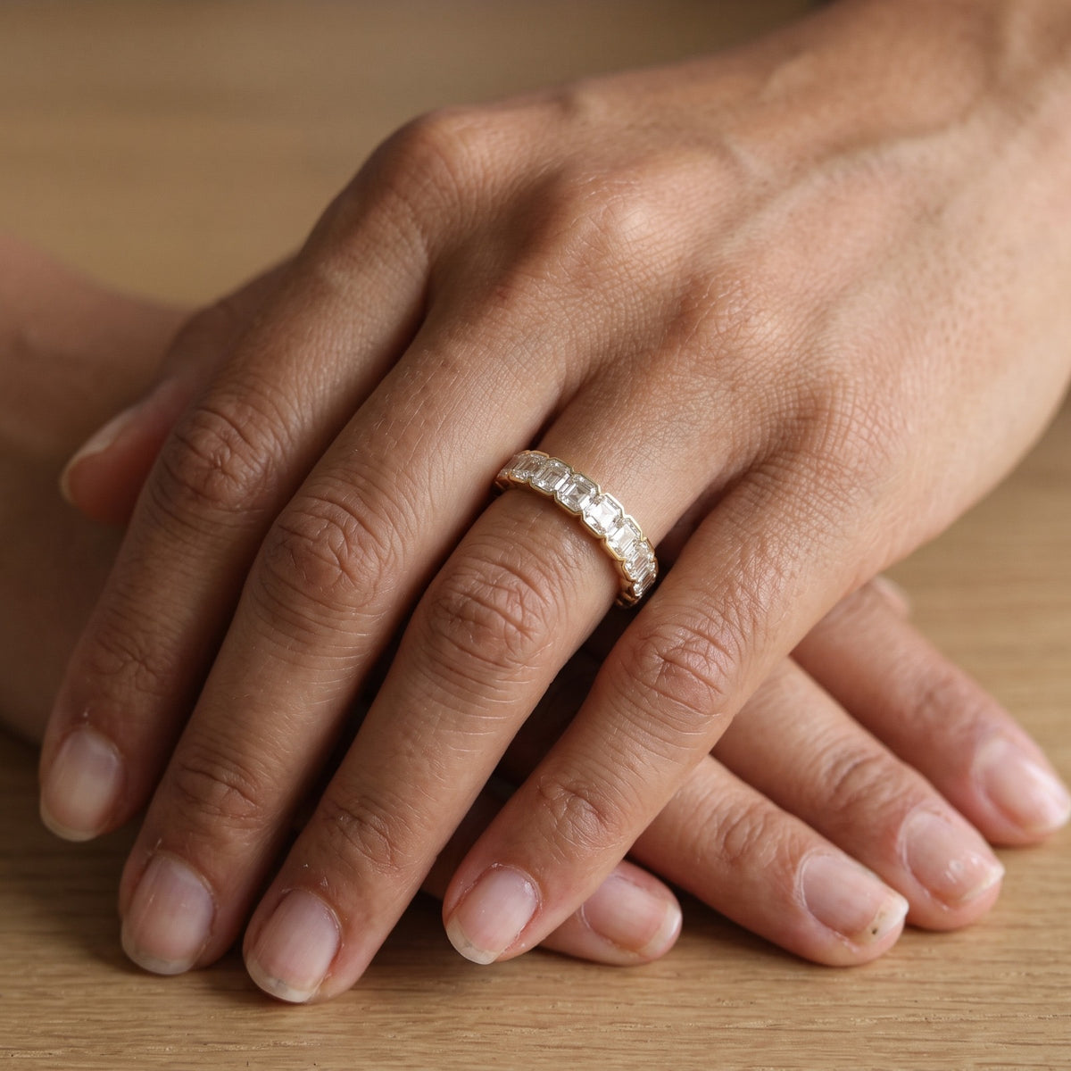 Asscher Cut Eternity