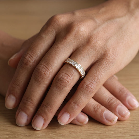 Asscher Cut Eternity