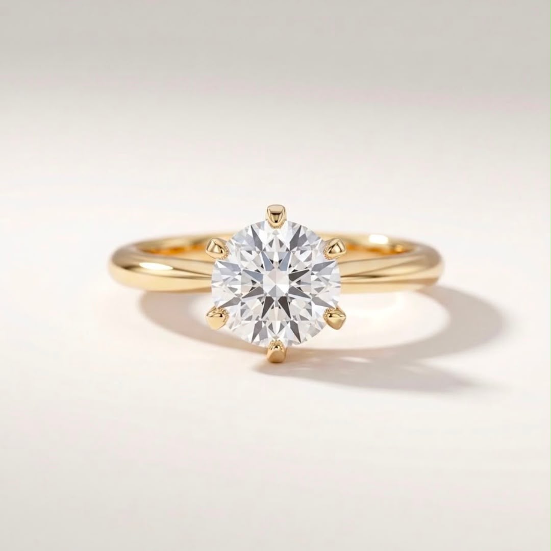 Classic Solitaire Ring