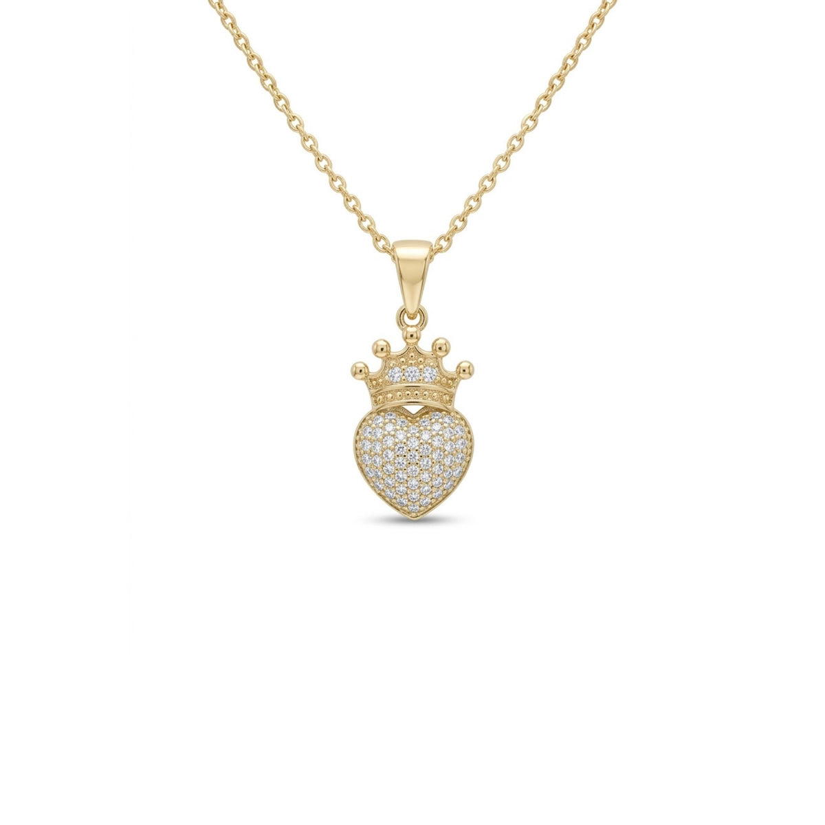 Heart Crown Pendant
