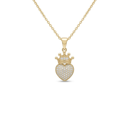 Heart Crown Pendant