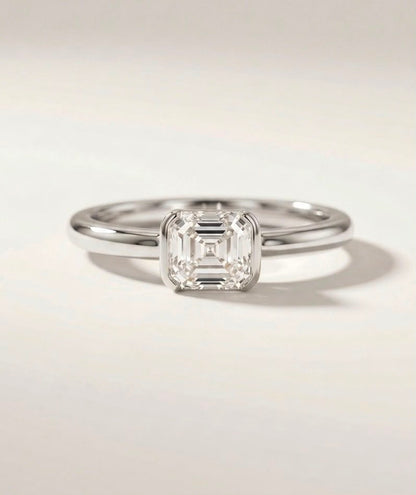 Asscher Cut Ring