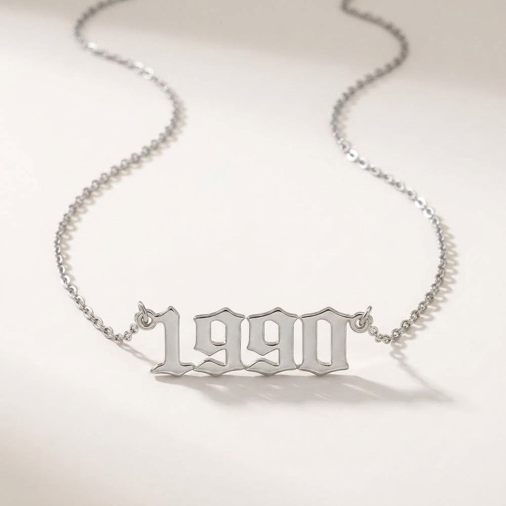 Birth Year Necklace