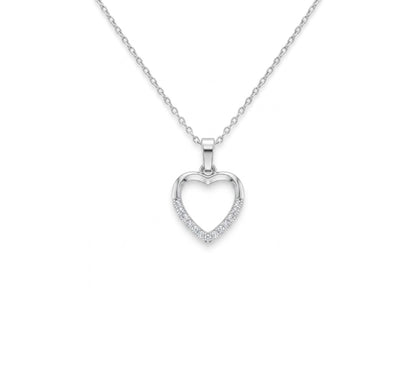 Pavé Heart Pendant