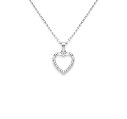 Pavé Heart Pendant