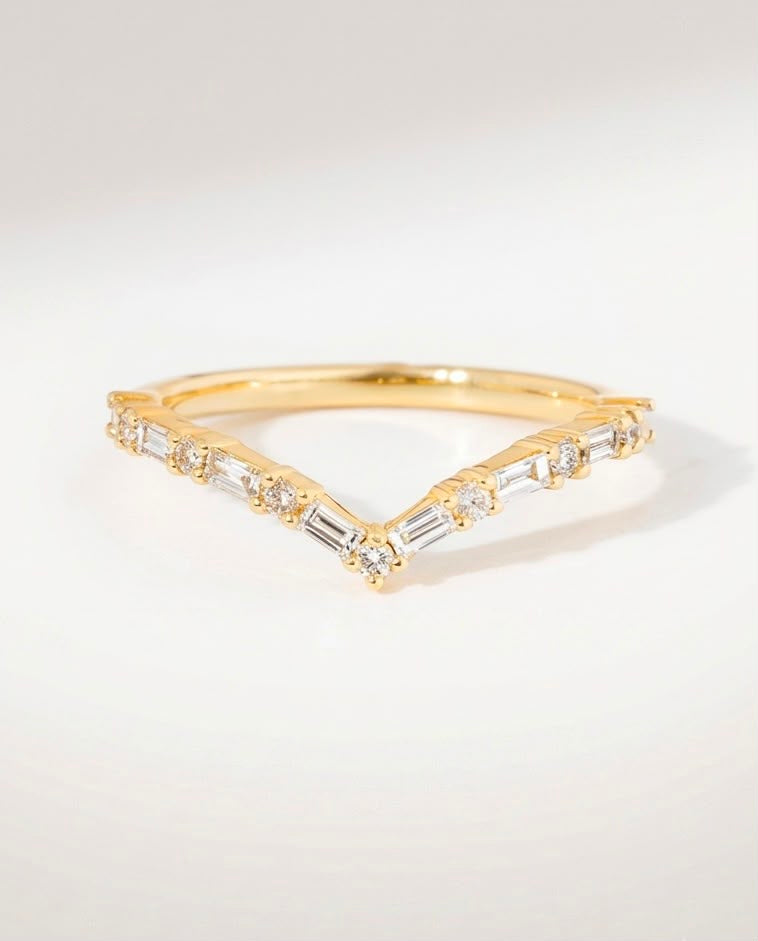 Baguette & Round Band