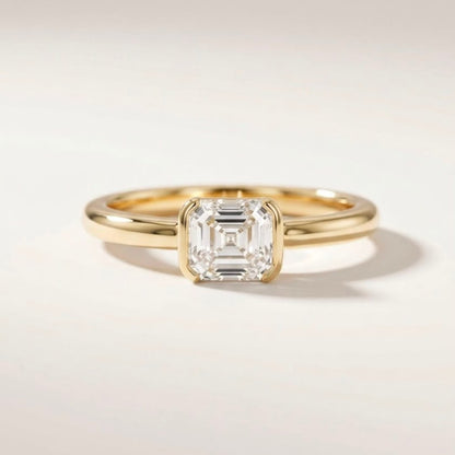 Asscher Cut Ring