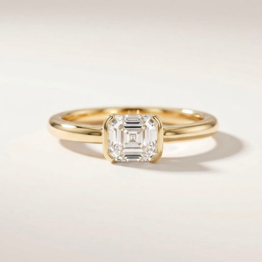 Asscher Cut Ring