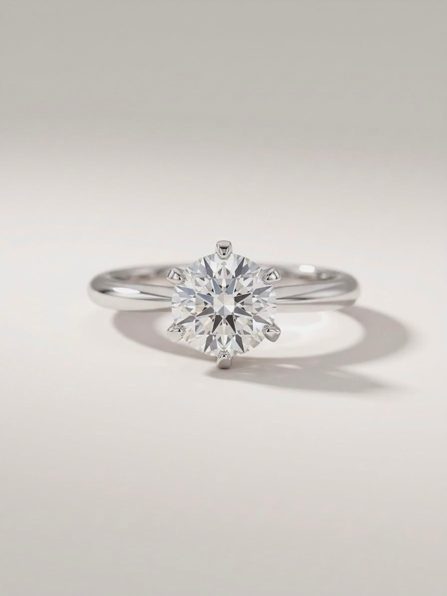 Classic Solitaire Ring