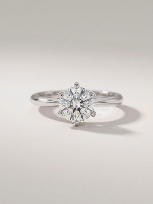Classic Solitaire Ring