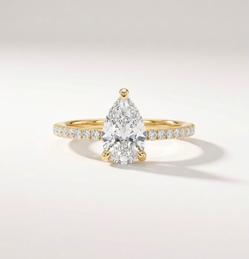 Pear Cut Ring