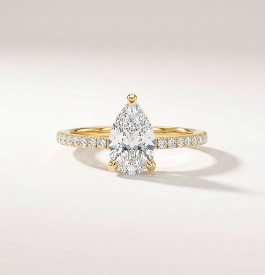 Pear Cut Ring