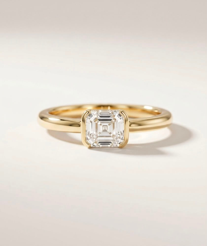 Asscher Cut Ring