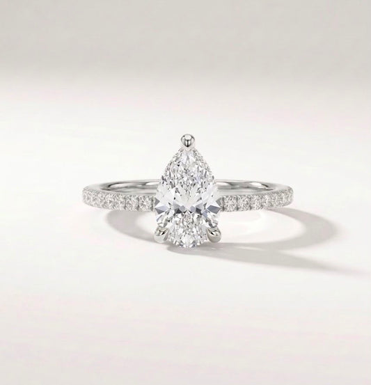Pear Cut Ring