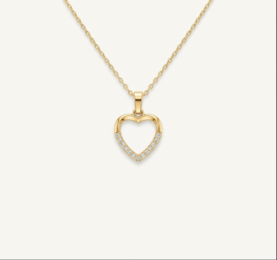 Pavé Heart Pendant