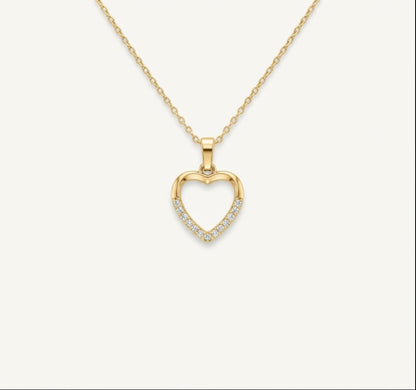 Pavé Heart Pendant