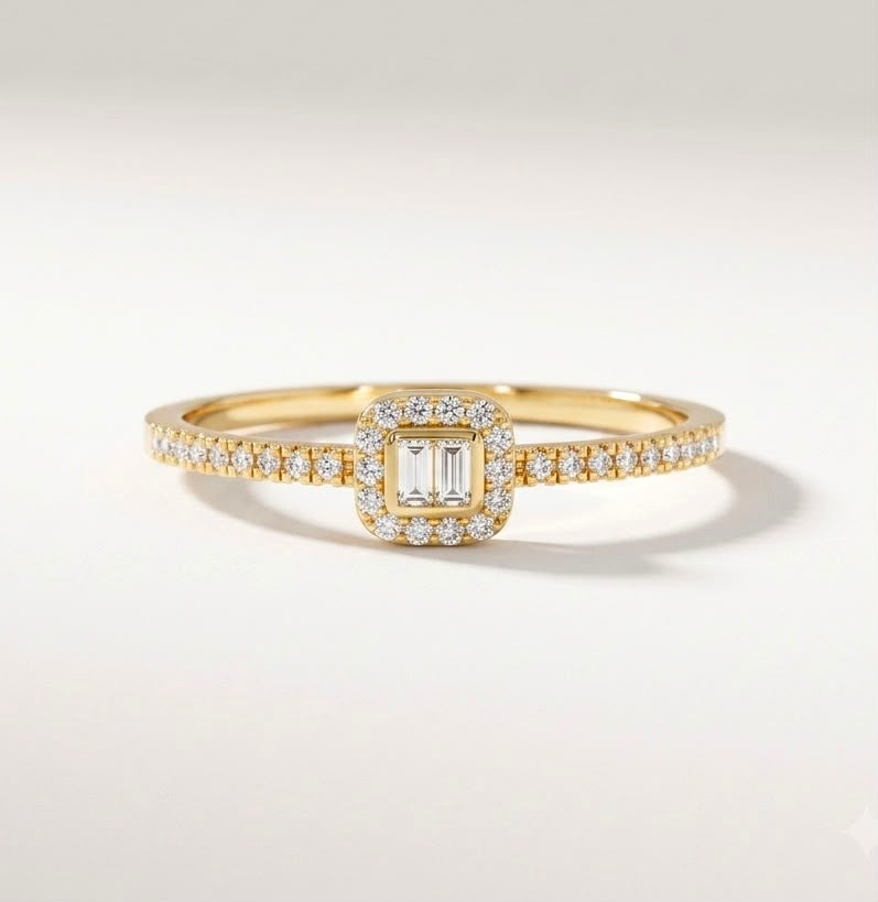 Halo ring