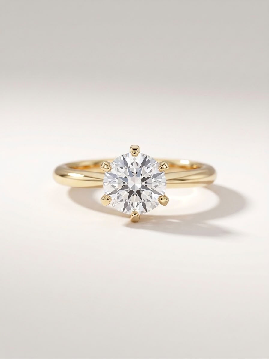 Classic Solitaire Ring