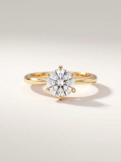 Classic Solitaire Ring