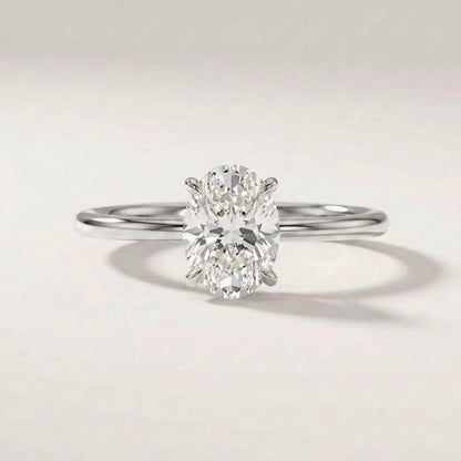 Oval Cut Solitaire