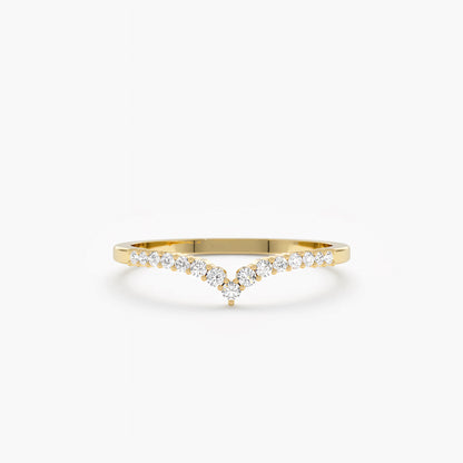 Curved Eternity Band