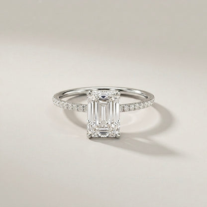Emerald Solitaire Ring