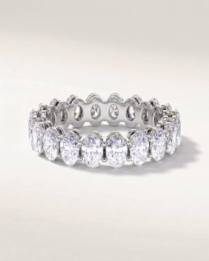 Oval Eternity Band
