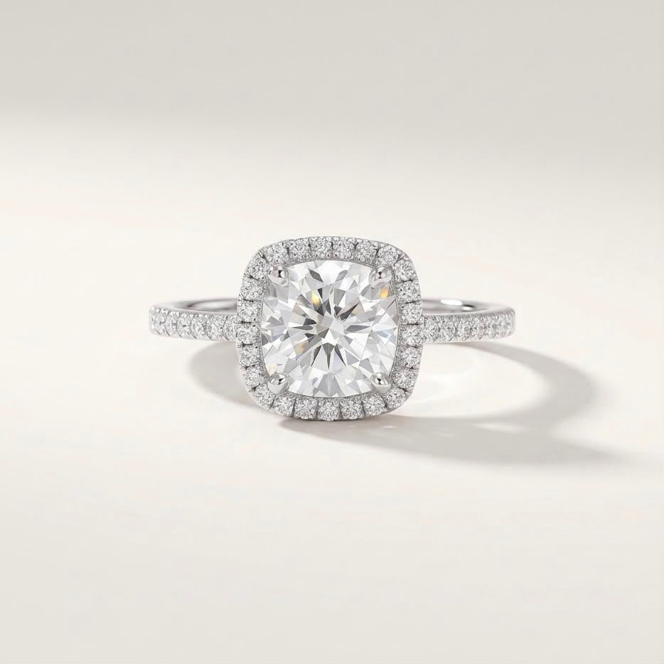 Cushion Cut Ring