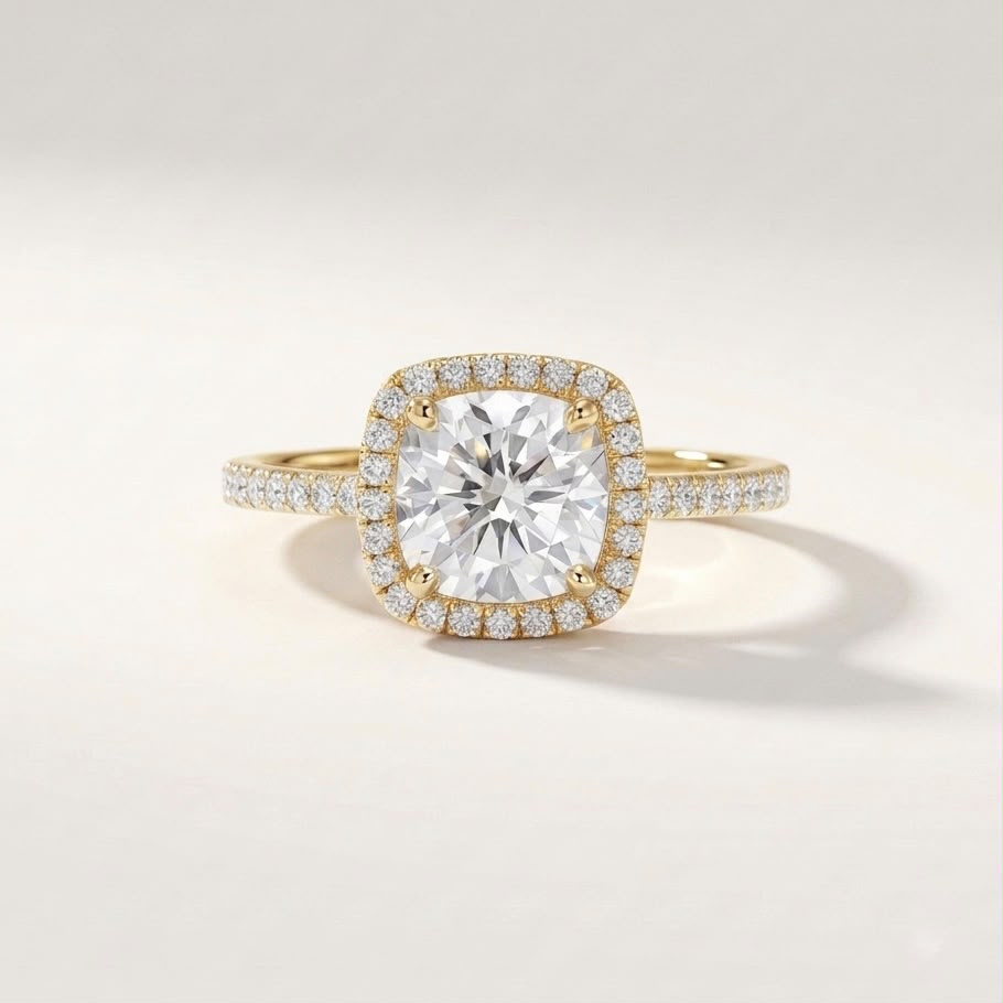 Cushion Cut Ring