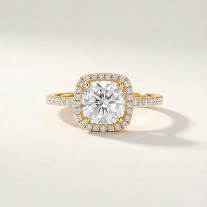 Cushion Cut Ring