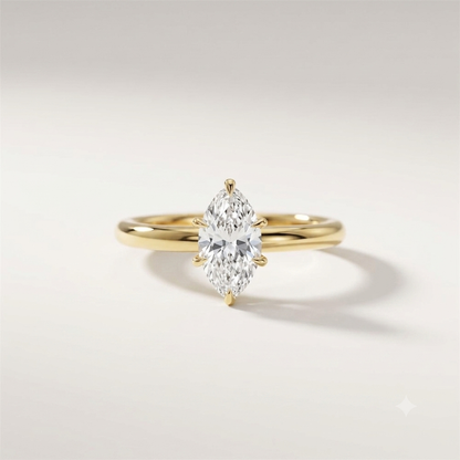 Marquise Cut Solitaire