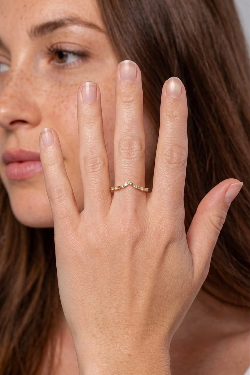 Baguette & Round Band