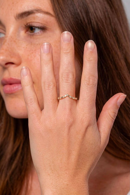 Baguette & Round Band