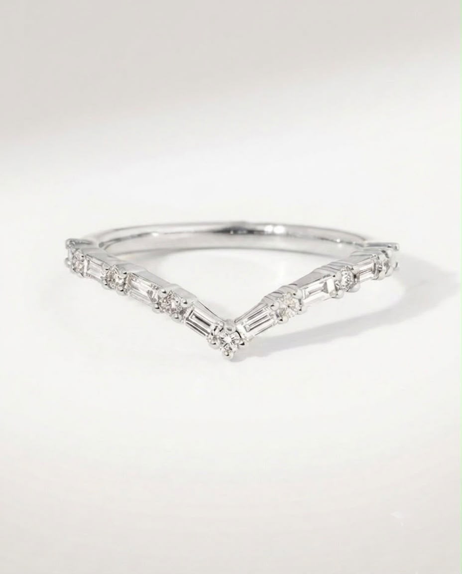 Baguette & Round Band