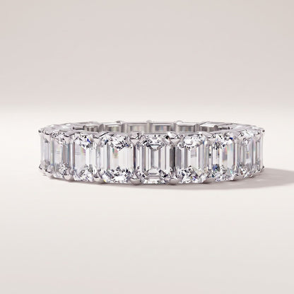 Emerald Cut Eternity