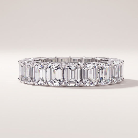 Emerald Cut Eternity