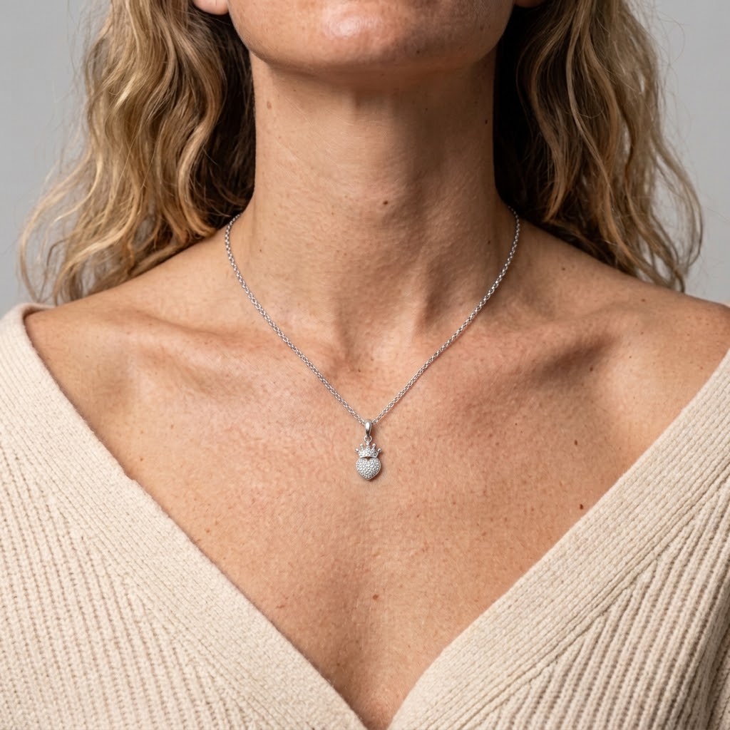 Heart Crown Pendant