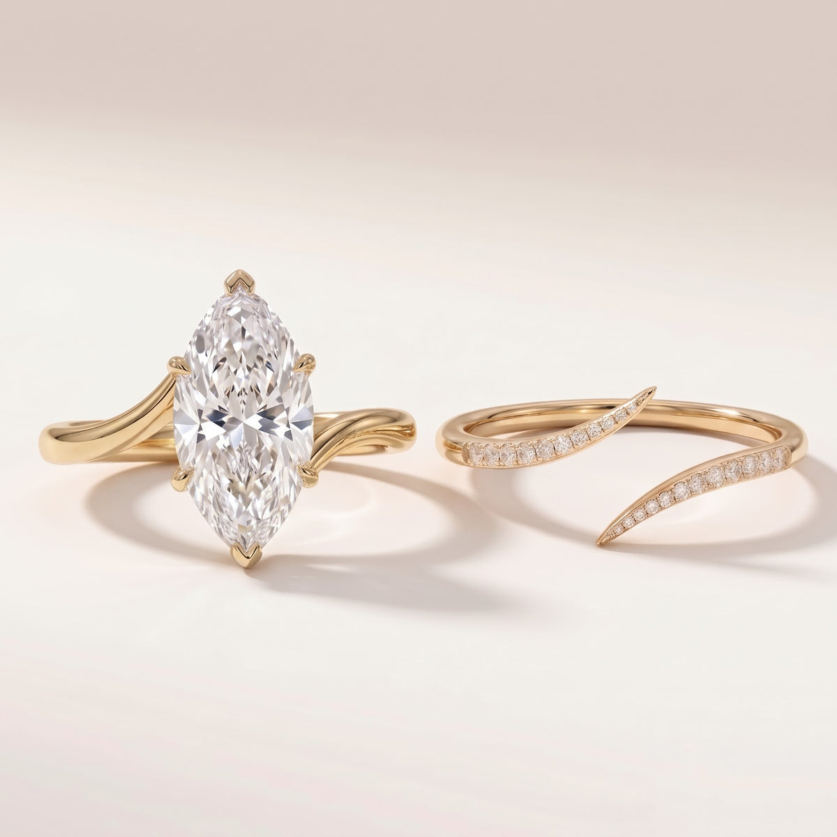 4 CT Marquise Cut Ring & TouchBand