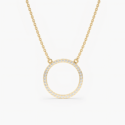 Minimalist Round Pendant