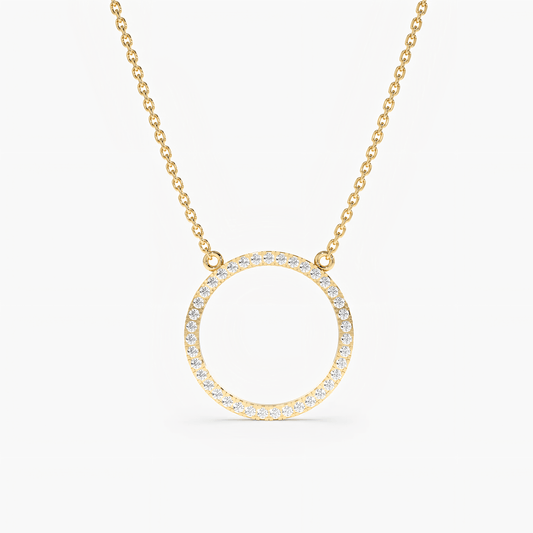 Minimalist Round Pendant