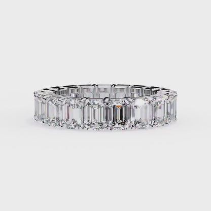 Emerald Cut Eternity
